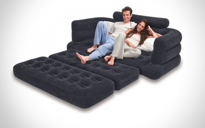 Надувной матрас диван трансформер / Надувной раскладной диван